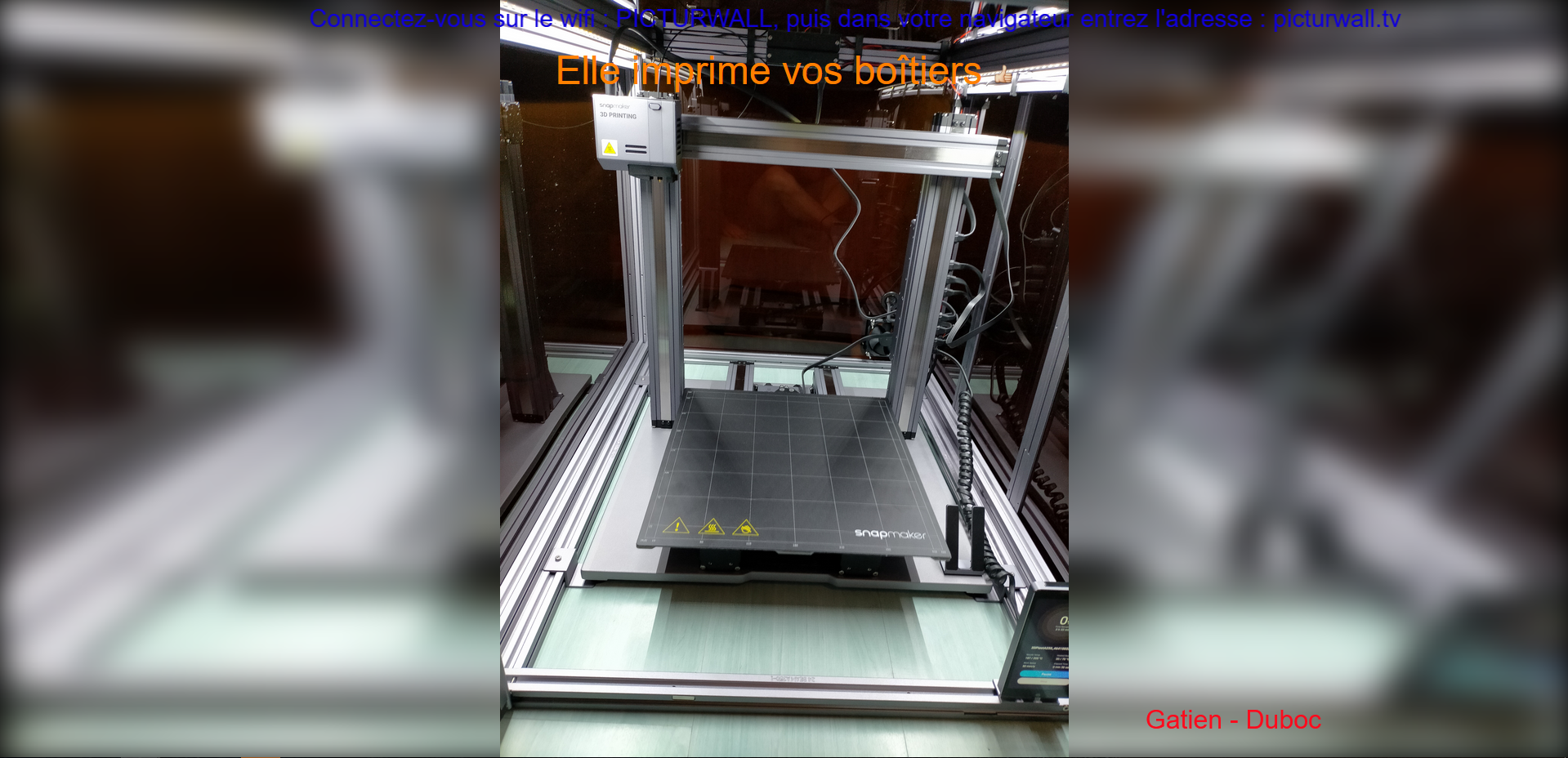 Diaporama: Affichage custom