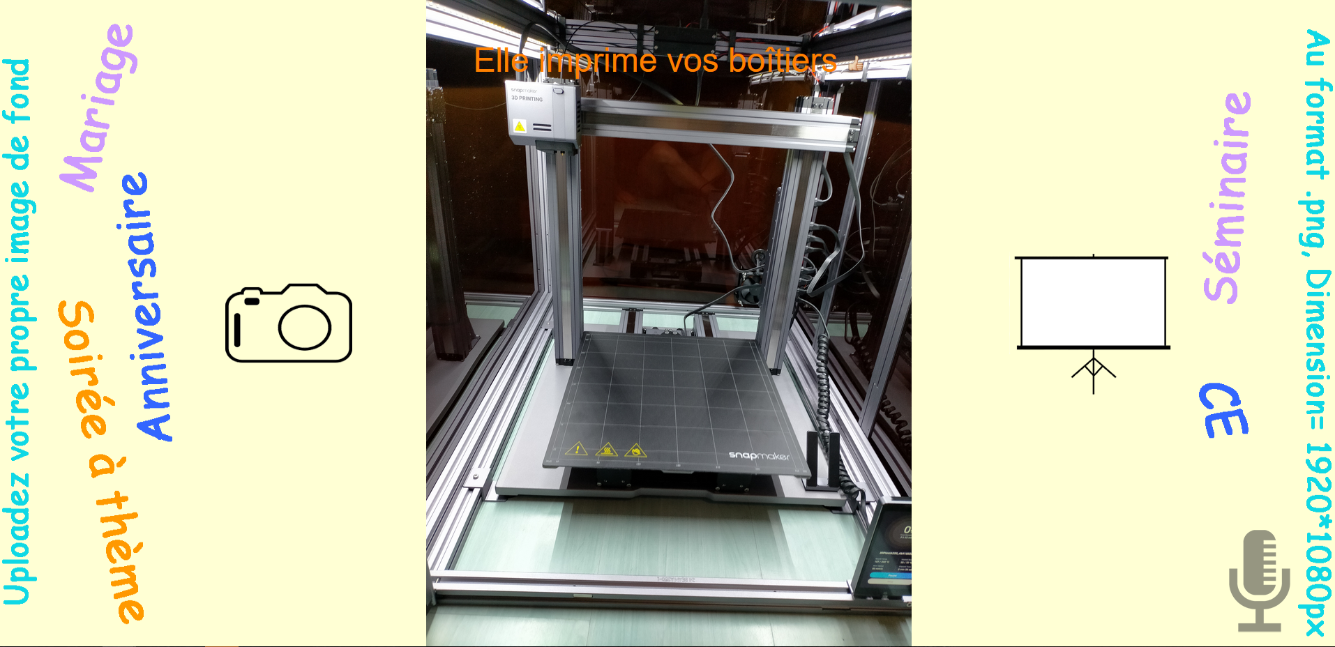 Diaporama: Affichage custom
